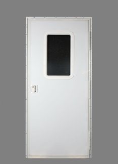 24 X 70 Rh Square Entry Door, Polar White