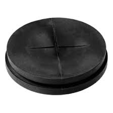 Grommet Diaphragm, 1.625 Id X 1.929 Od, Black, For Manual Crank Hole