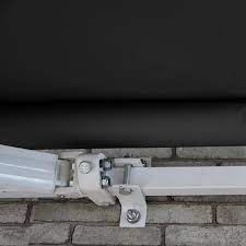 150 Standard Window Awning Roller, Black Solid