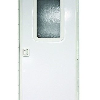 24 X 68 Rh Square Entry Door, Polar White