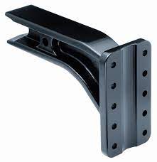 Super Titanu00ae, 3 Receiver Pintle Hook Mounting Plate, 9 Shank, 9 X 5 Plate Size, 25,000/4,000 Lbs.