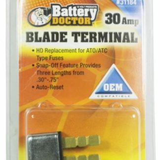 Circuit Breaker-Type 1-Blade Style-Auto Reset-30 Amp-Retail Pkg