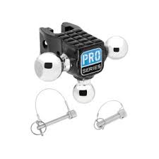 Adjustable Tri-Ball Ball Mount W/step, 1-7/8 Ball 2,000 Lbs (gtw), 2 Ball 10,000 Lbs. (gtw), 2-5/16 Ball 14,000 Lbs. (gtw)