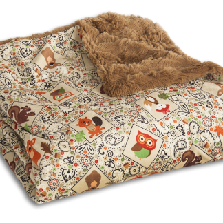 The Throw-Cozy Critters - Tan