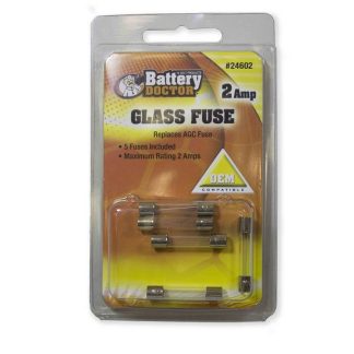 Agc Glass Fuse-2a-5pcs Retail Pkg