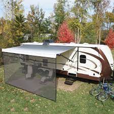Shade, Front Panel Awning - Black 06x10