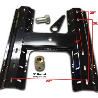 5th Wheel Base Plate For Flip-Over Hitch Only