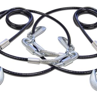 Cables Coil To Straight 1pr -