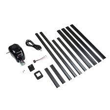Manual Crank Style To Power Awning Conversion Kit, Black