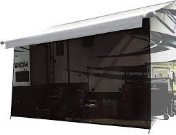 Shade, Front Panel Awning - Black 09x15