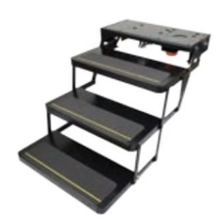 25 Series Triple Step Assembly (7 Rise) With Logic Control Unit And Door Switch Kit