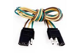3-Way Flat 12 Trailer Harness-Retail Pkg