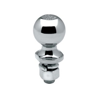Packaged Hitch Ball, 2 X 3/4 X 2-3/8, 3,500 Lbs. Gtw Chrome