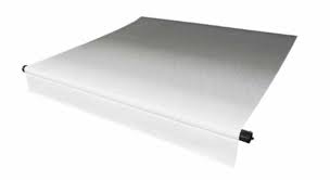 84 Xl Window Awning Roller, Silver Fade, White Wg