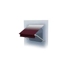 102 Xl Window Awning Roller, Burgundy Fade, White Wg