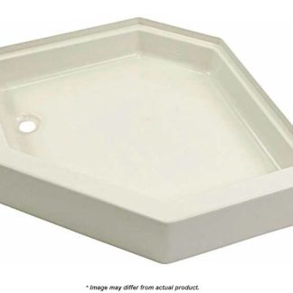 24 X 36 Shower Pan; Right Drain - Parchment