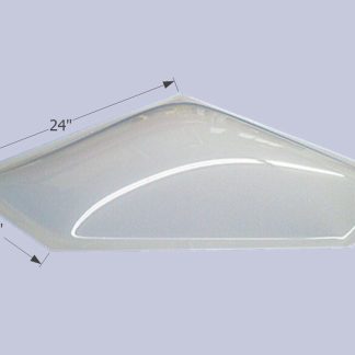 NSL208C - Clear, 20 x 8 x 4 Dome