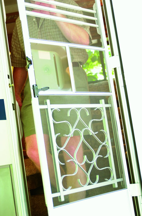 RV Screen Door Push Bar Aluminum - Image 3