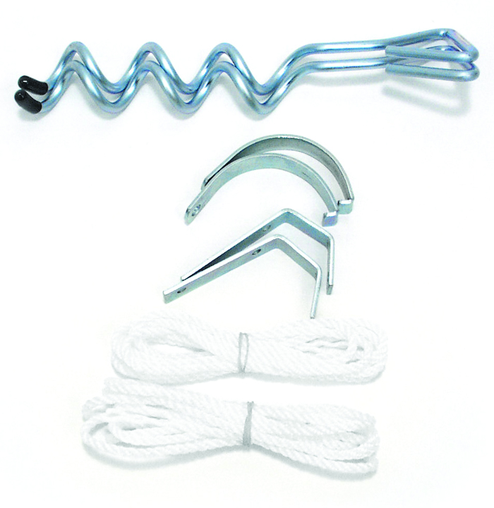 Happy Hooks With Cord And Spiral Stakes, Carded - Image 2