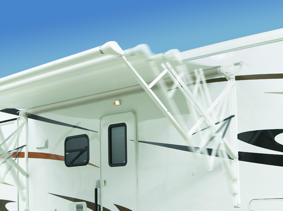 12v Travel'r Arm Set - Adjustable Pitch, Polar White - Image 2