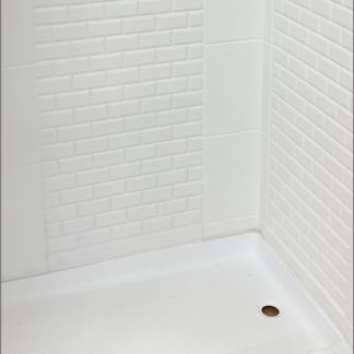 Shower Wall Systems - 24x40 - 5 Piece - White