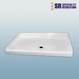 Shower Pan 24 X 32 White Center Drain