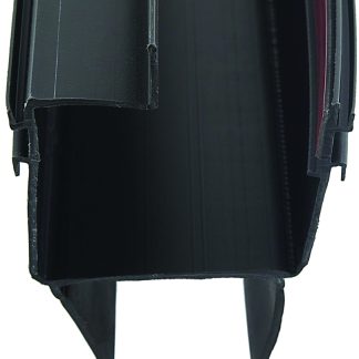 Ek Cap 1.375 W/1.50 Wall Jamb Black     4-3/8 X 2-5/8 X 84
