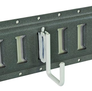 J-Hook, E-Track 2.50in Id, Square, White