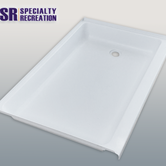 Shower Pan 24x40 - White - Heavy Duty