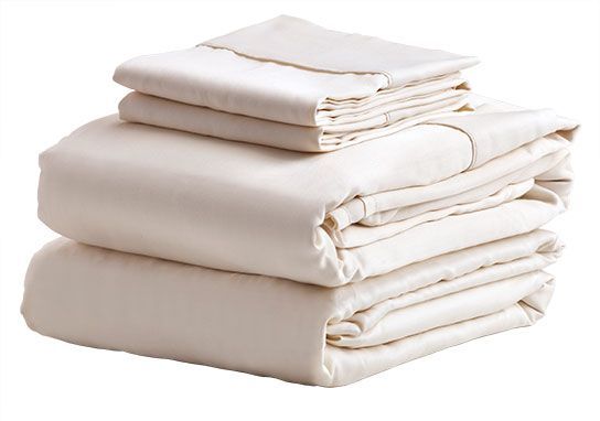 Microfiber Sheet Set, Ivory, Queen - Image 2