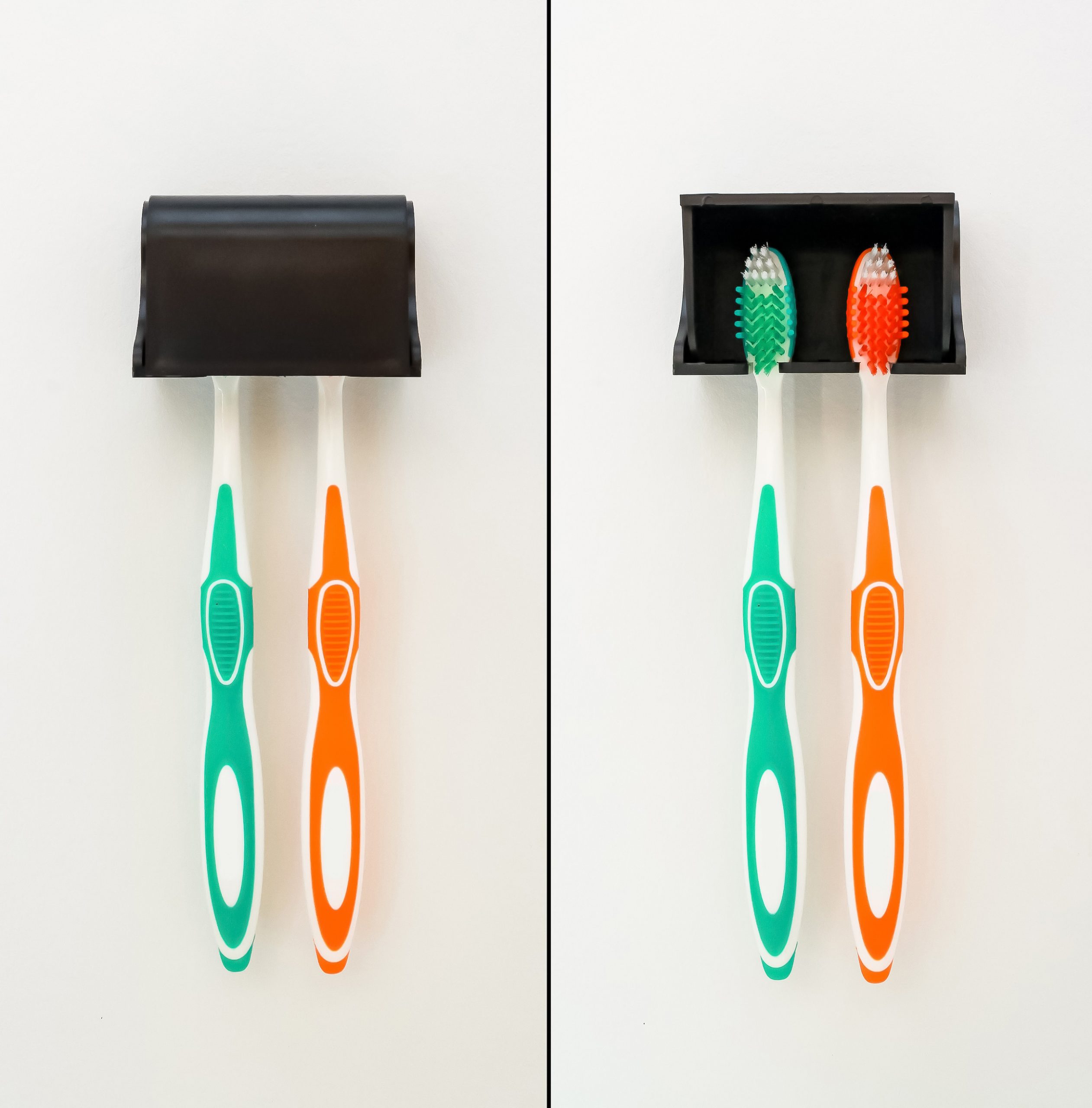 Pop-A-Toothbrush, 2-Brush, Black - Image 3