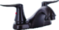 Catalina, 4 Lav, Rubbed Bronze W/ Rubbed Bronze Lever Handles