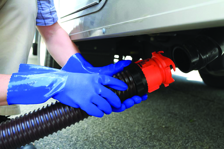 RV Sanitation Gloves, 1 Pair, One Size Fits Most - Image 2