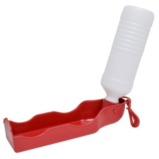 Doggy-Drinker, 16 Oz. Water Bottle And Drinking Bowl