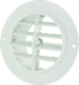 Heating And A/C Register, 4, Rotating, White, Carded