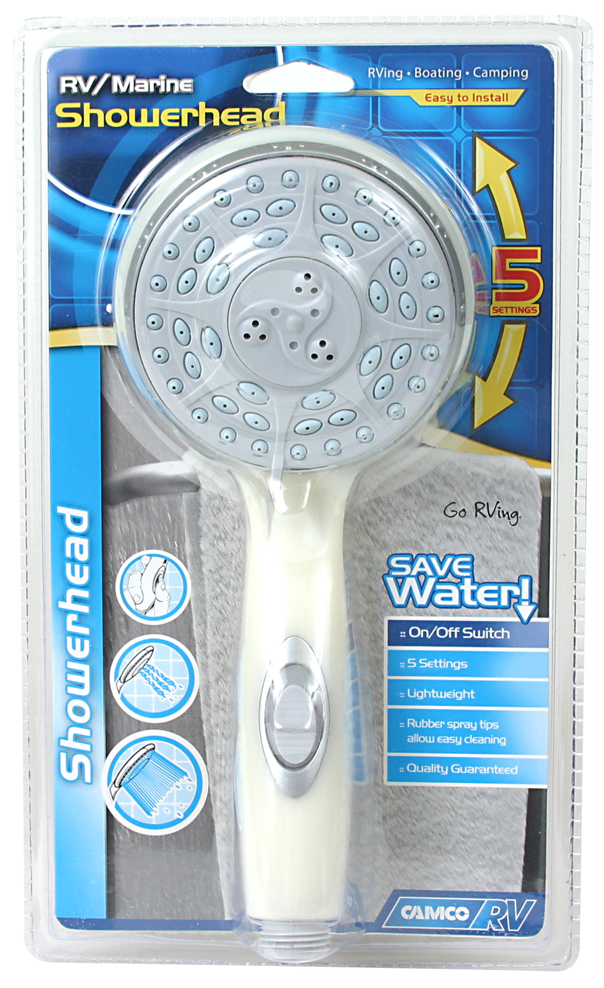 Shower Head-Off White W/ Oos - Image 2
