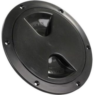 5 Access Deck Plate - Black, Pkg.