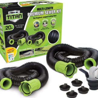 Titan 20' Sewer Hose Kit